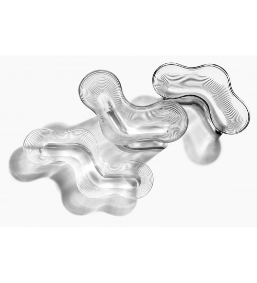 Zaha  Hadid Design NODE造型器皿（限量100件）透明H35